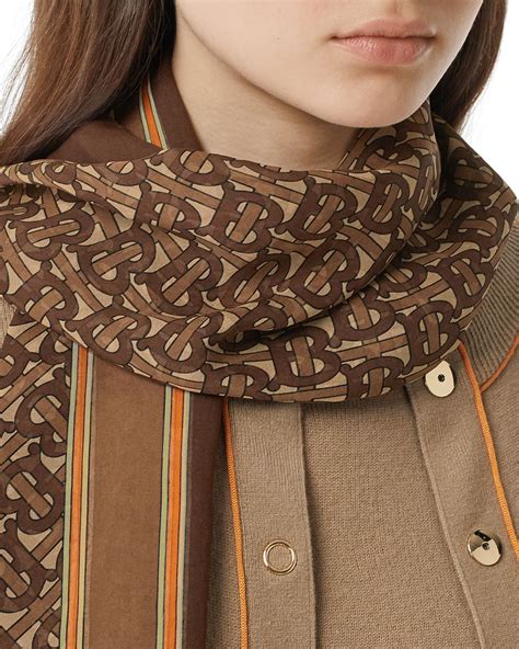 burberry like chiffon print scarf|authentic Burberry scarf sale.